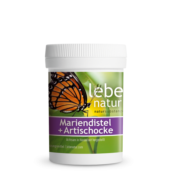 lebe natur® Mariendistel + Artischocke 90er